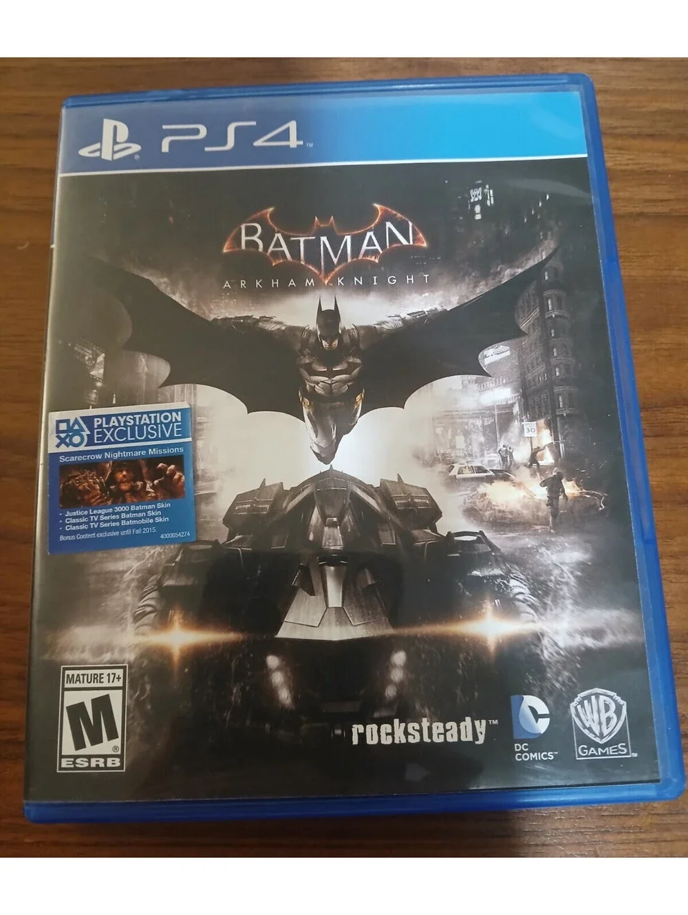Batman: Arkham Knight (Sony PlayStation 4, 2015)